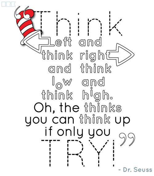 -Dr. Suess 